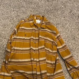Long sleeve mustard shirt